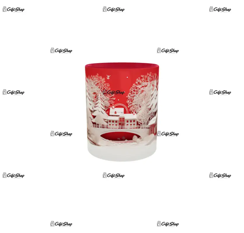 Iarna decor, cana din ceramica, 330ml, model cgs1785